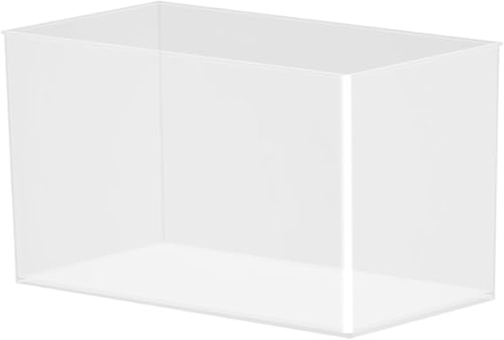 Frameless Mini Aquarium Extra Clear Bowl,29x15.5cm Small Aquarium,Small Rimless Tank,Highly Transparent Fish Tank,Wide Field of View,for Shrimp Crab Spider Decorative Home Office