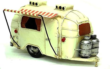 Dekoratif Metal Karavan Tenteli Vintage Biblo Hediyelik