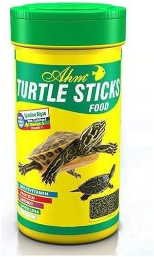 Ahm Turtle Sticks green Food (Otçul) 100 ml Kaplumbağa Yemi