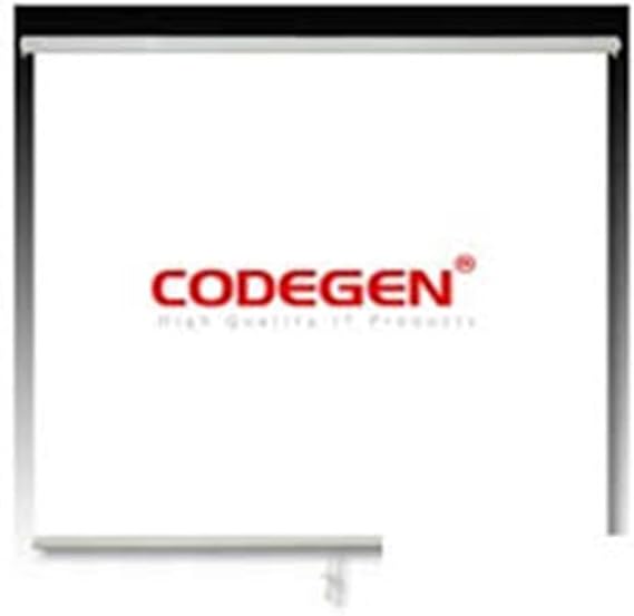 Codegen AX-20 200x200cm Black Background Stor Locking Mechanism Projection screen, White