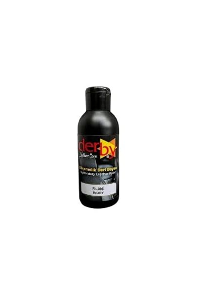 Derby Deri Döşeme Araç Direksiyon ve Koltuk Boyası 100 ML Fildişi
