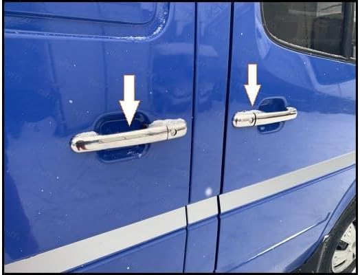 EBAL OTO AKSESUAR Krom Kapı Kolu 3 Kapı 1998-2006 Arası Mercedes Sprinter W901 ile uyumlu