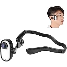 Coverzone Manyetik POV Kafa Askılı Aksiyon Kamera Tutucu | Güçlü Mıknatıs | Eller Serbest Çekim | Insta360 GO 3 / GO 3S ile Uyumlu Mini Kamera Askısı | AC16