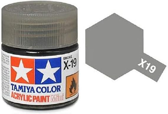 Tamiya Models X-19 Mini Akrilik Boya, Duman