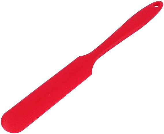Cake Spatula, Asixx Kitchen Cake Cream Butter Spatula Mixing Batter Scraper Brush Handle Silicone Baking Cook Tool(Red)