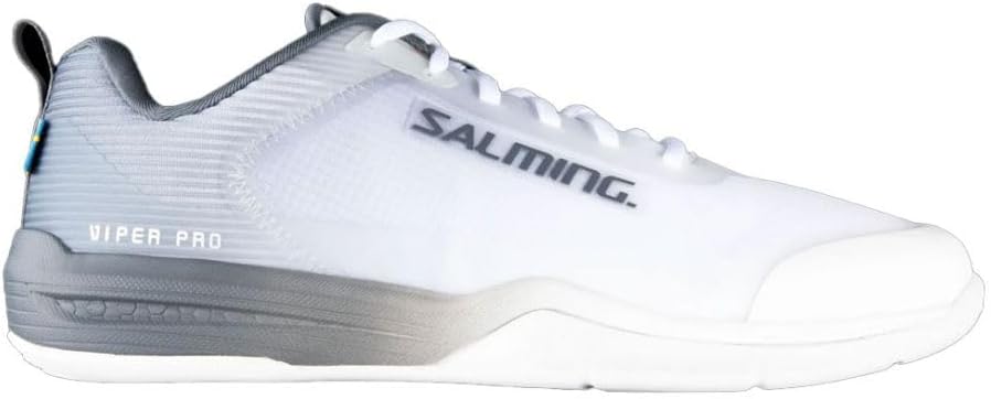 Salming Viper Pro メンズ ロースカッシュシューズ5色ありマーキングなし屋内ピックルボール、ラケットボール、パデル、インドアコートスポーツ