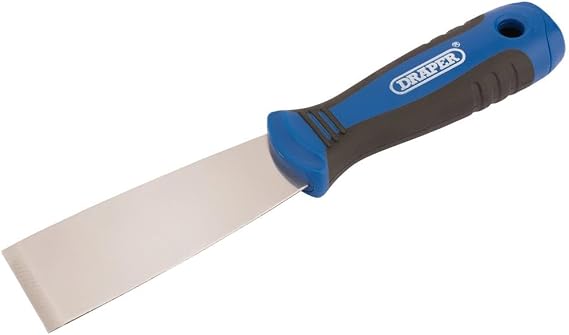 Draper 82672 Soft Grip Chisel Knife, 38 mm Size , Blue