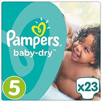 Pampers Baby-Dry Size 5 11-23 kg x 23 Nappies