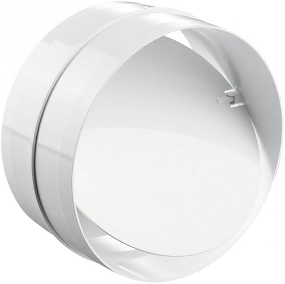 Easy Act PVC Check Valve Diameter 150 mm Efficient Air Flow Control and Backflow Protection for Ventilation Systems