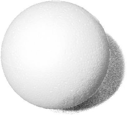 9cm / 90mm Polystyrene Balls, Spheres - Bulk Box of (50)
