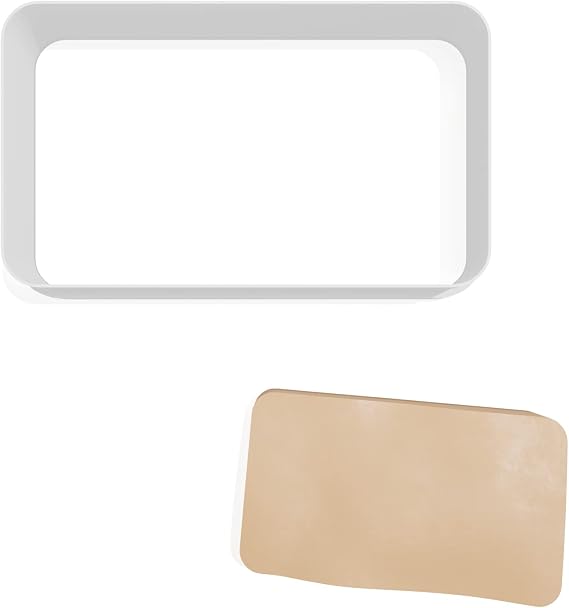Rounded Rectangle Shape Cookie Cutter - 3 Sizes