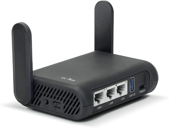 GL.iNet GL-A1300 Slate Plus Mobile WLAN 5 Travel router AC1300 Gigabit