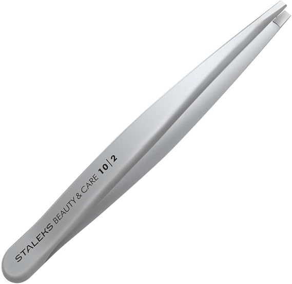 Staleks P-08 Kaş cımbızı, PVC koruma kılıflı çekme cımbızı, toplam uzunluk 9,5 cm