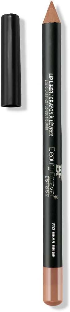 Beauty Forever Lip Liner, Creamy and Anti-Smudge, 1gm (752 Bear Beige Toast)