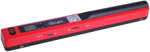 Portable Document Scanner A4 Book andPhoto Digital Scanner Instant Scanning Supports JPG/PDF Formats A