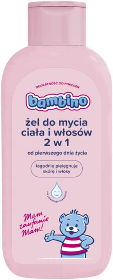 Bamboo NBAM09 Body Wash Gel, Pink, 400 ml