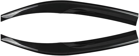 ROBUST Wind Rain Sun Smoke Guard Deflectors Front Left & Right Set for Ford Transit Tourneo Custom 2012 Onwards