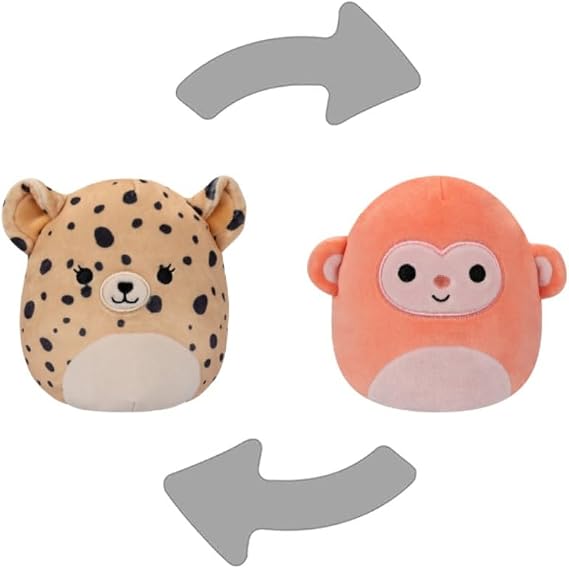 Squishmallows - 5 inch Flip-A-Mallows Kellytoy Pluch (Lexie & Elton)