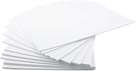 House of Card & Paper 100 Sheets A5 White Card 160gsm