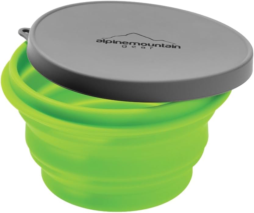 Medium Collapsible Silicone Container with Lid