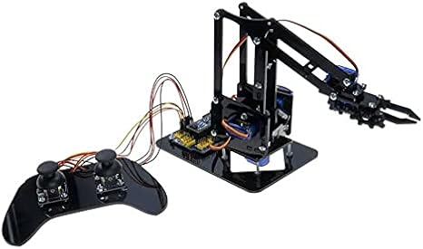 robotistan 4in1 Arduino Pleksi Robot Kol - Elektronikli (Joystick Kol ile Birlikte)