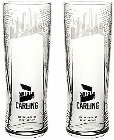 Carling Half Pint Lager Glass Toughened CE Marked (2)