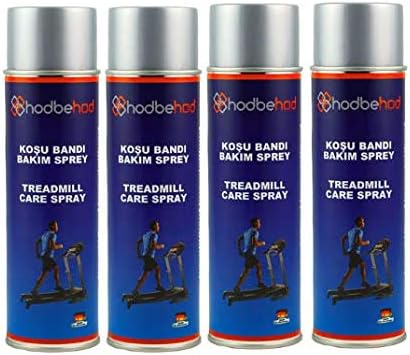 4 Adet 500 ML Silikon Yağı Koşu Bandı Yağlayıcı Sprey Orjinal