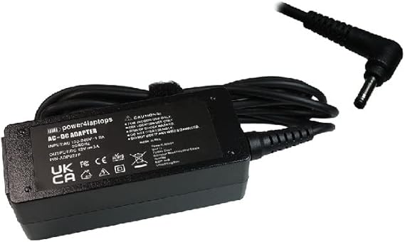 Power4Laptops AC Adapter Laptop Charger Power Supply Compatible With LincPlus P2