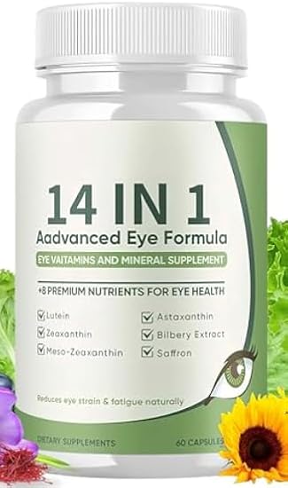 Advanced Eye Formula - Eye Vitamins, Nourish Eyes, 1pcs