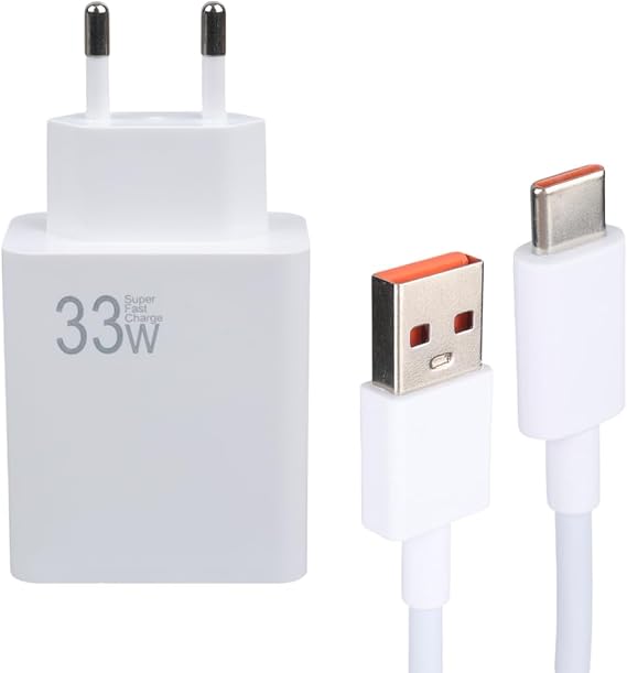 33 Watt Usb Şarj Başlık Adaptörü + Type-C Kablo, 1 Metre, Weko,