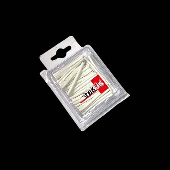 Tek-İş Isı ile Daralan Makaron Seti – 50 Adet Beyaz (3.2 mm x 20, 2.4 mm x 15, 1.5 mm x 15)
