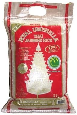 Thai Jasmine (Fragrant) Rice 5kg by Royal Umbrella