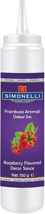 SIMONELLI CHOCOLATE Frambuaz Aromalı Dekor Sos 750 G