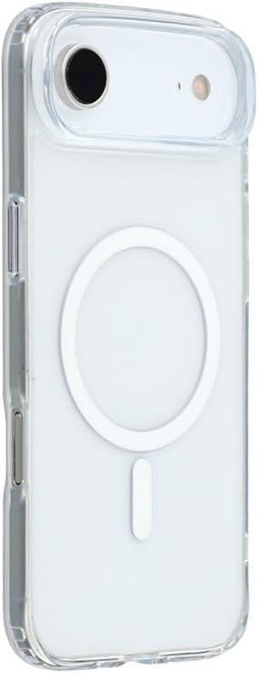 CONSTRAIN Apple iPhone 17 Air İçin Sararmaz Kamera Korumalı Mika Sert Parlak Şeffaf MagSafe İle Uyumlu Telefon Kılıfı Arka Kapak - Şeffaf