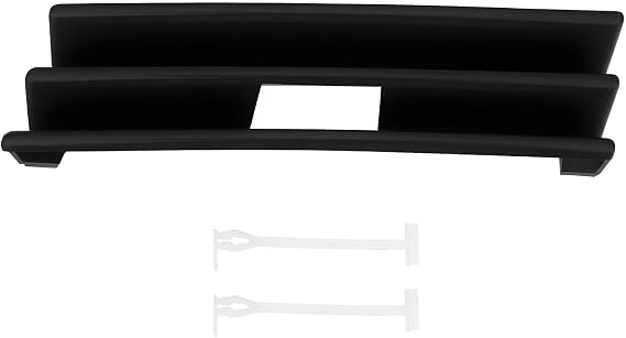 1pc Right Front Tow Hook Cover Black compatible with Mercedes W140 1991 to 1993 Replace OEM 1408800605