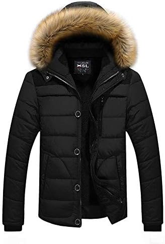 Winter Down Jacket And Coat Men Plus Warm Men Down Parkas Thickened Warm Down Coats Collar Hoodie Zipper Jacket 5Xl