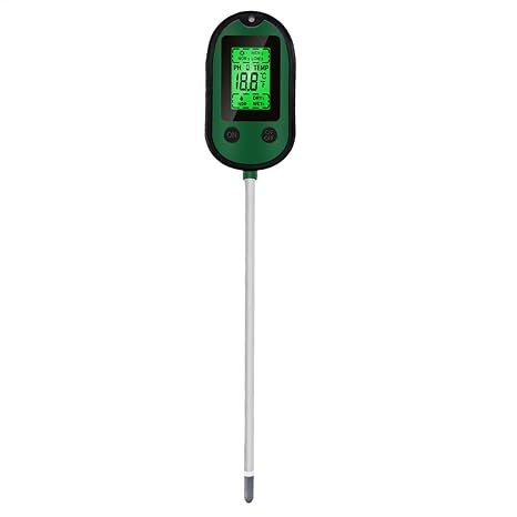 Soil Tester 5-in-1 Portable Plant Moisture Meter