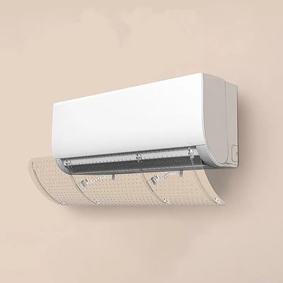DailyTech Şeffaf Klima Yönlendirici Aparatı Bakteri Önleyici Temiz Hava Basit Kurulum Filtre -