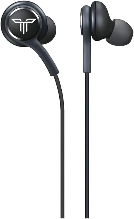 AKG Type-C Kulaklık, Samsung Tab S8 Serisi ve Ultra/S6 Lite Uyumlu, Siyah, Mikrofonlu Stereo Kulak İçi L310KBKL171