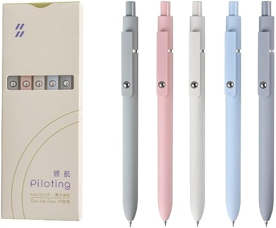 Zennyth Blue Ink Piloting Gel Pen 5 - Morandi