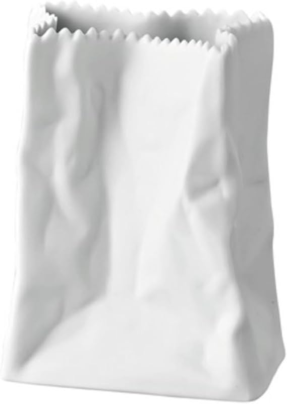 Rosenthal Tütenvase 13581-800001-26009 Miniature Vase Porcelain Height 9 cm White