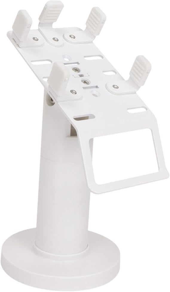 Pos Machine Sty Wrap Angle Warehouse Retail Store Pos Terminal Stand White 10.5x15.3cm