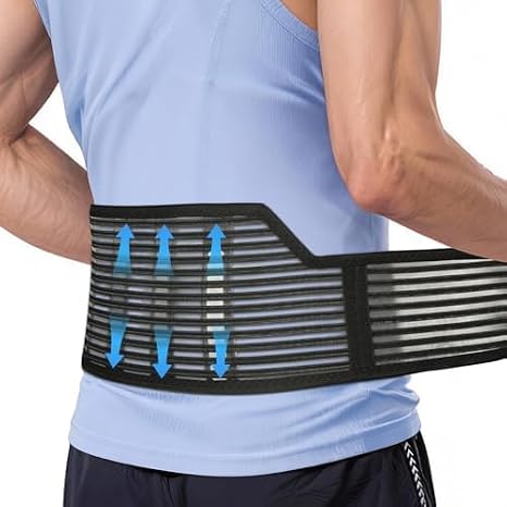 Back Support Belt, Lower Back Support Lumbar Brace, L