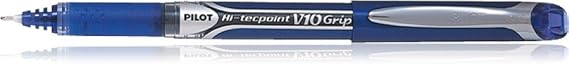 Pilot V10 Grip Hi-Tecpoint Mavi BXGPN-V10-L