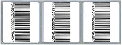 Checkpoint® Compatible 8.2MHz RF 4x4 Labels, 1000 Dummy Barcode
