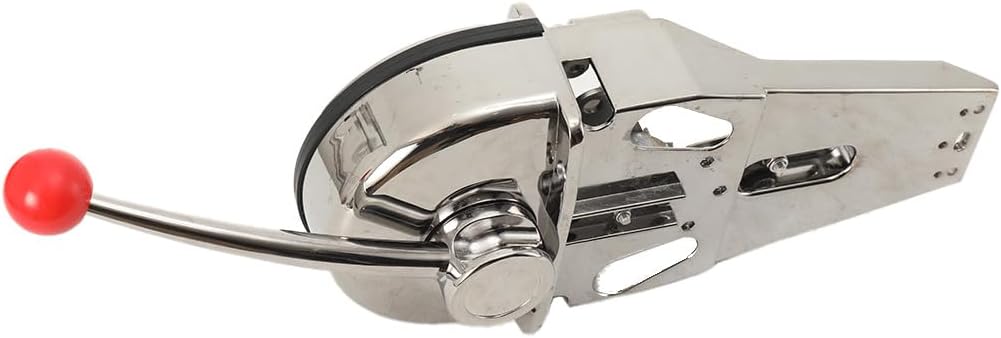Engine Control Handle, Single Lever Marine Control Box - Durable Boat Throttle and Gear Shift Replacement for Outboard, Inboard & Sterndrive Engines