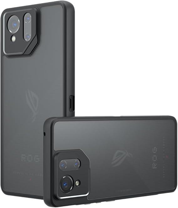 TingYR Case Compatible with Asus ROG Phone 9/9 Pro, Shockproof, Non-slip, Scratch-resistant, Anti-fingerprint Bumper Protective Case, Case Compatible with Asus ROG Phone 9/9 Pro.(Black)