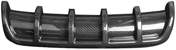 Car Rear Bumper Diffuser Spoiler for Audi A3 Hacthback 8L 8P 8PA 8V Sportback 8Y 8V Cabrio 8P 8V Sedan 8V Anti Scratch Modification Styling Accessories,Carbon Fiber Look