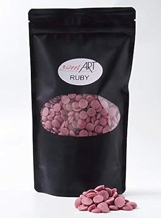 Ruby Chocolate Couverture 250 g Callets