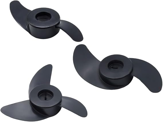 Electric Trolling Motor Propeller Watersnake SUNELEXE Savylor Marina, Plastic Outboard Engine Parts with Pin Nut